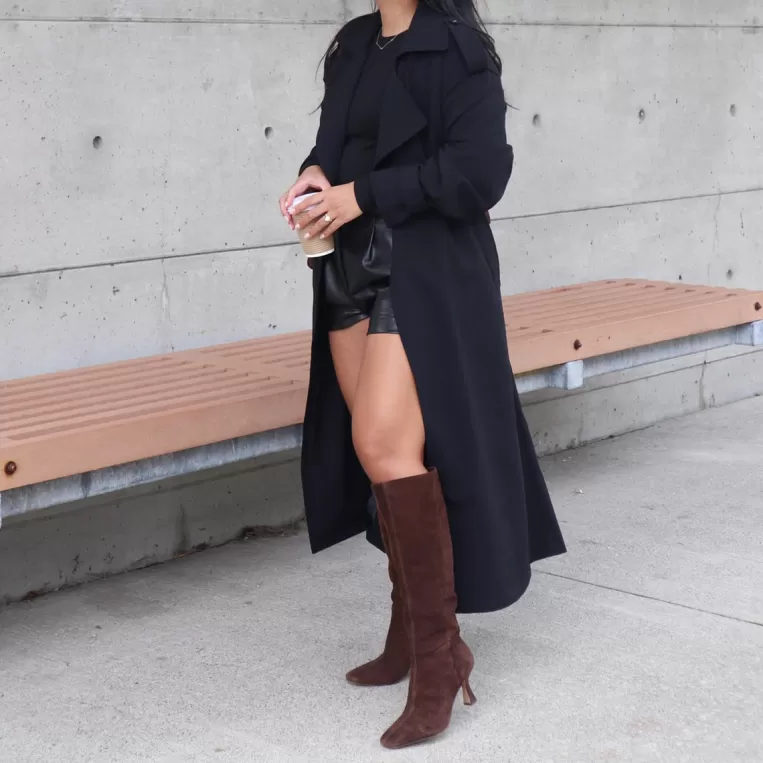 Dolce Vita Tall Boots | Wide Calf^GYRA WIDE CALF BOOTS DK BROWN SUEDE