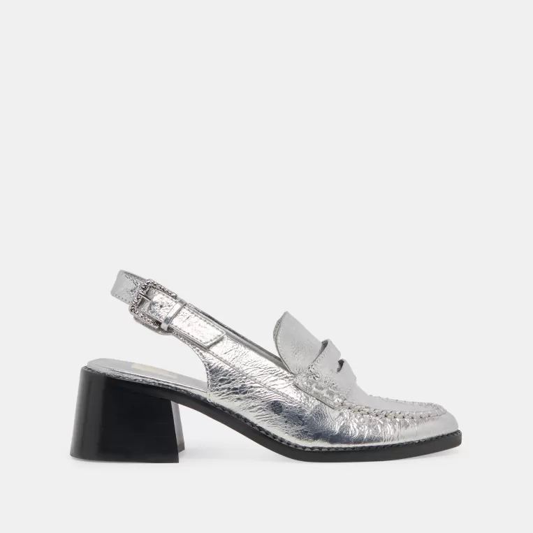 Dolce Vita Heels | Flats & Loafers^HARDI HEELS SILVER DISTRESSED LEATHER