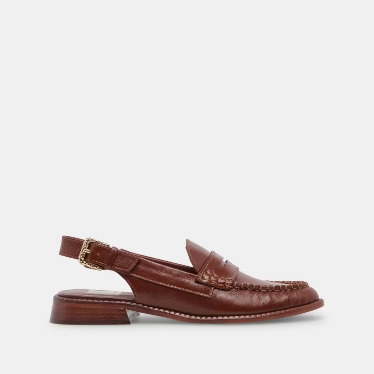 Dolce Vita Flats & Loafers^HARDI LOAFERS BROWN CRINKLE PATENT