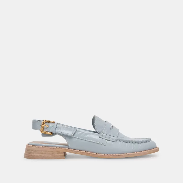 Dolce Vita Flats & Loafers^HARDI LOAFERS SKY BLUE CRINKLE PATENT