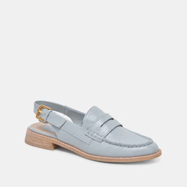 Dolce Vita Flats & Loafers^HARDI LOAFERS SKY BLUE CRINKLE PATENT