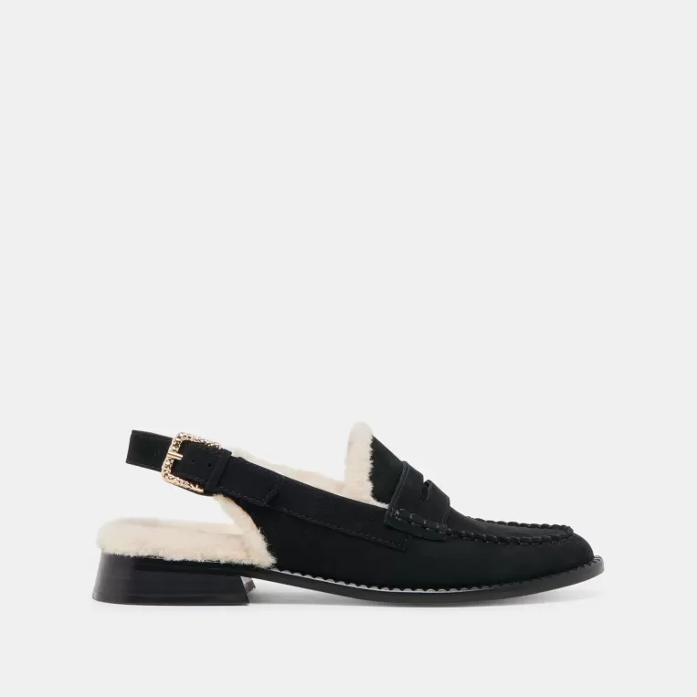 Dolce Vita Mules & Clogs | Flats & Loafers^HARDI PLUSH LOAFERS BLACK NUBUCK