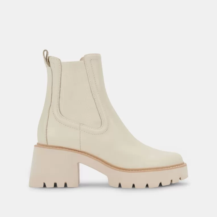 Dolce Vita Wide Widths^HAWK H20 WIDE BOOTIES IVORY LEATHER