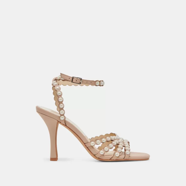 Dolce Vita Heels^HELLEN PEARL HEELS LT BLUSH LEATHER