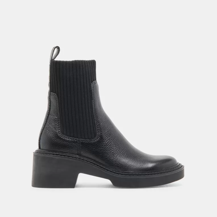 Dolce Vita Boots & Booties^HILORA H2O BOOTS BLACK LEATHER