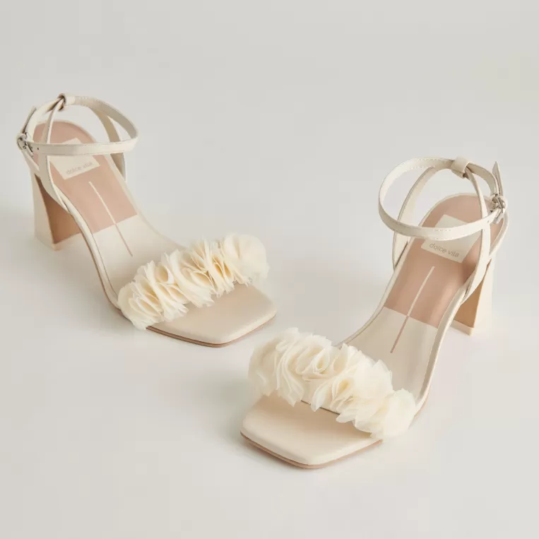 Dolce Vita Heels^IESHA HEELS IVORY LEATHER