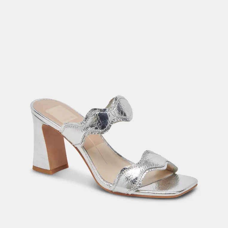 Dolce Vita Wide Widths | Heels^ILVA WIDE HEELS SILVER DISTRESSED LEATHER