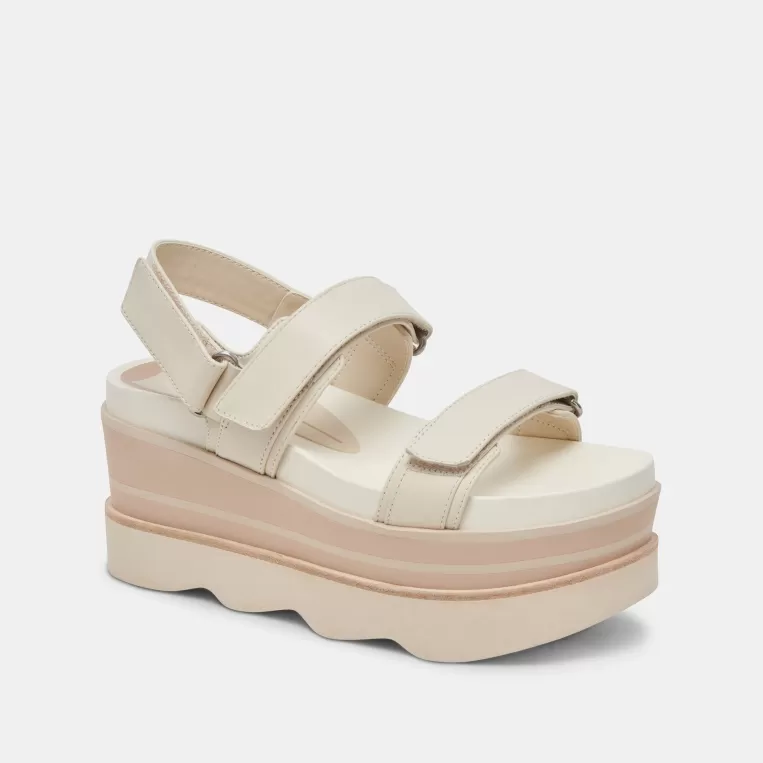 Dolce Vita Sandals^IZAK SANDALS IVORY LEATHER