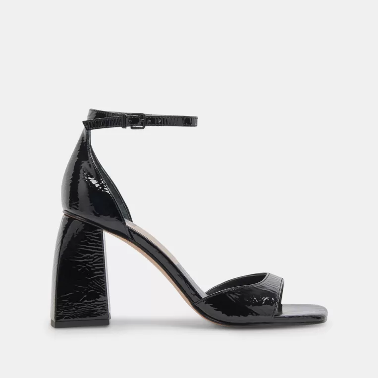 Dolce Vita Heels^JANEY HEELS MIDNIGHT CRINKLE PATENT