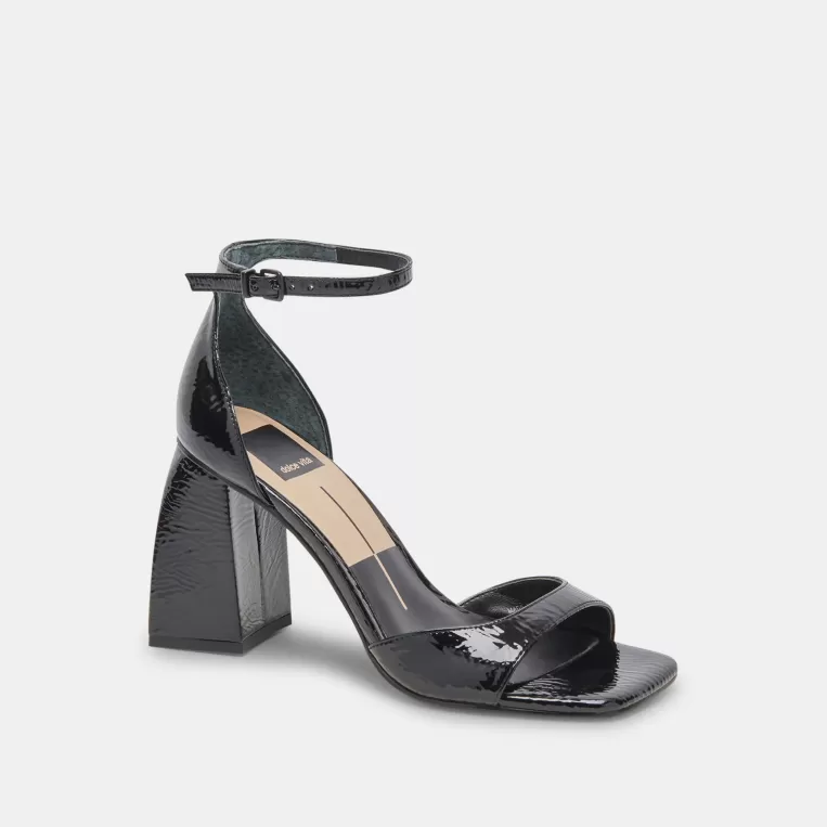 Dolce Vita Heels^JANEY HEELS MIDNIGHT CRINKLE PATENT