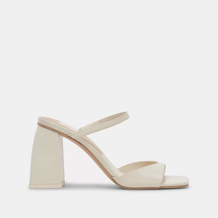 Dolce Vita Heels^JEMMY HEELS IVORY CRINKLE PATENT