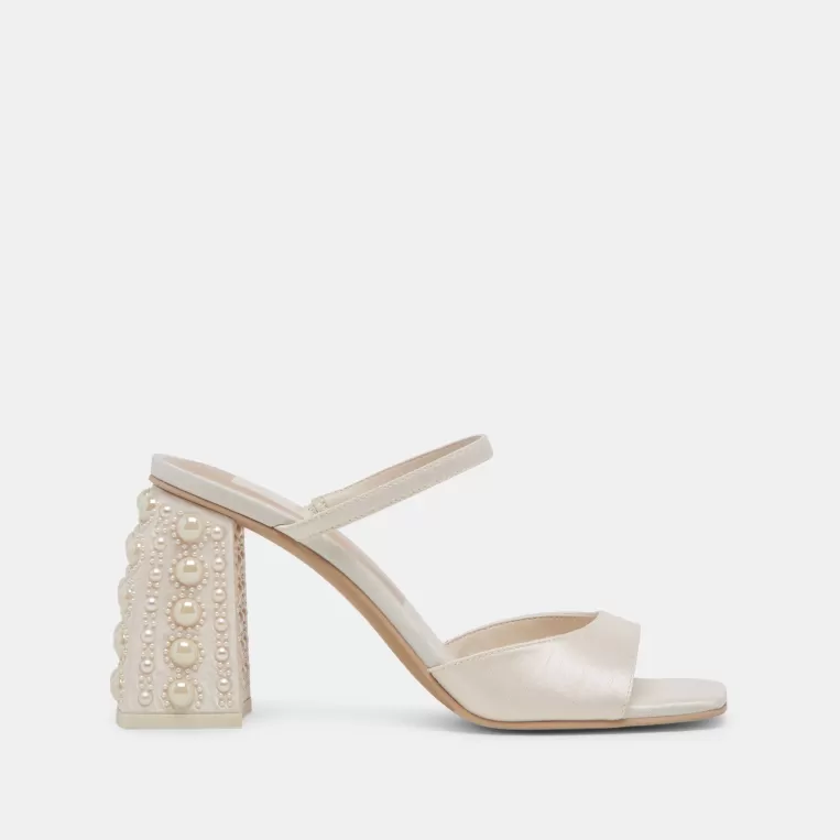 Dolce Vita Heels^JEMMY PEARL HEELS VANILLA SILK