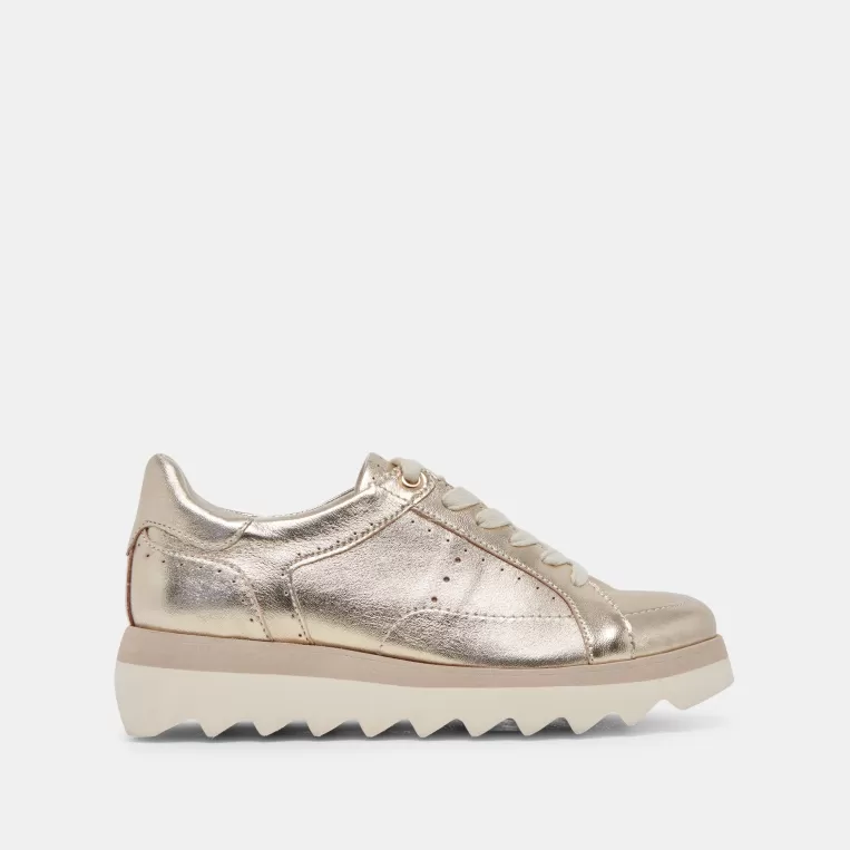 Dolce Vita Sneakers^JORGIE SNEAKERS PLATINUM METALLIC LEATHER