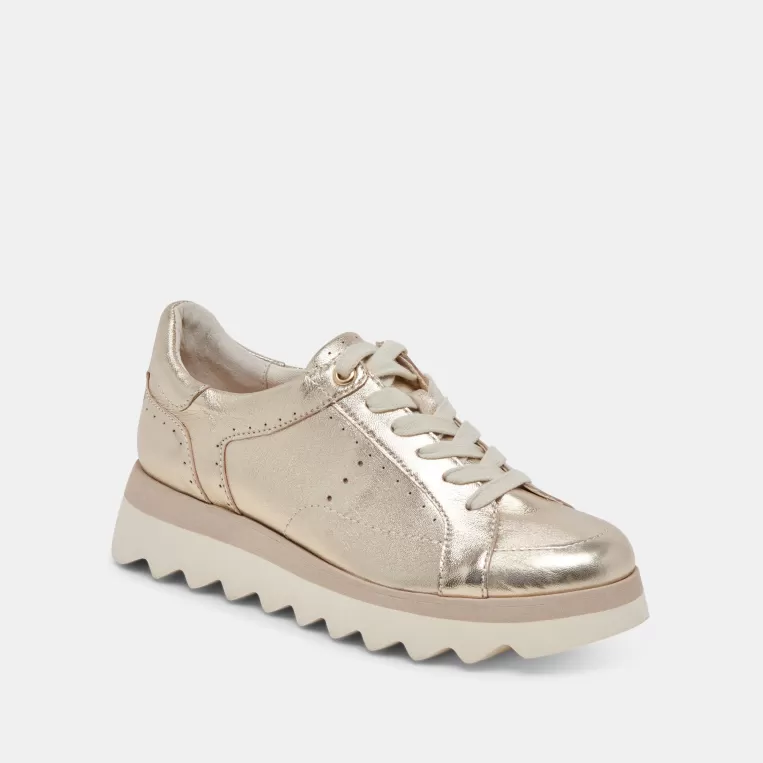 Dolce Vita Sneakers^JORGIE SNEAKERS PLATINUM METALLIC LEATHER