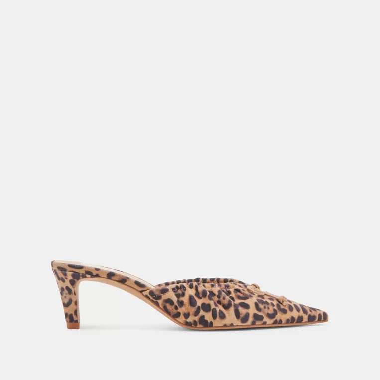 Dolce Vita Leopard | Mules & Clogs^KAIRI MID HEELS DK LEOPARD SUEDE