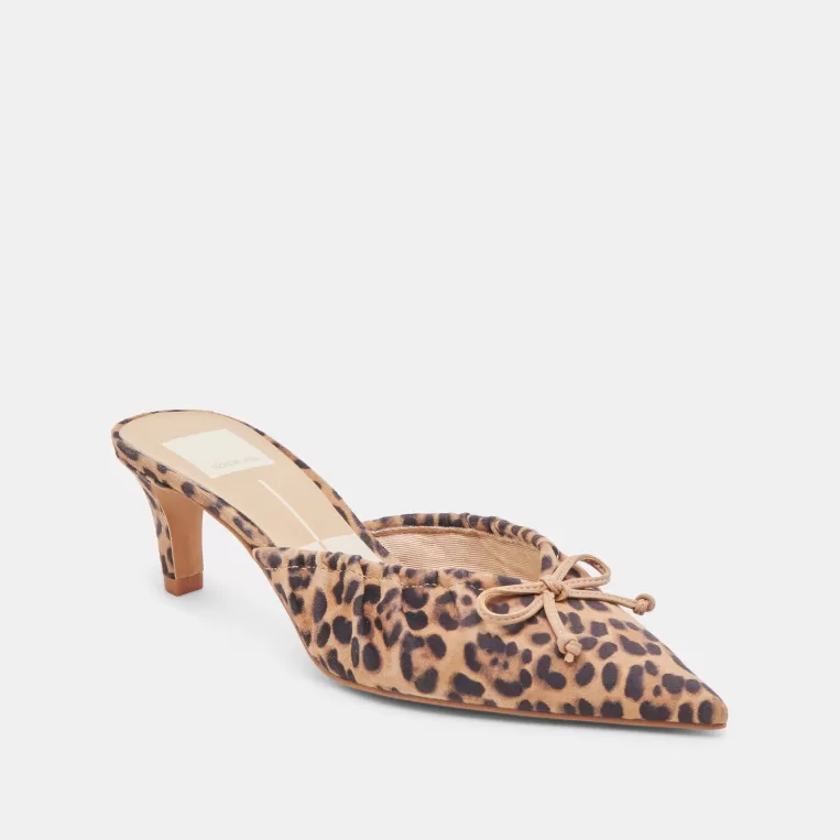 Dolce Vita Leopard | Mules & Clogs^KAIRI MID HEELS DK LEOPARD SUEDE