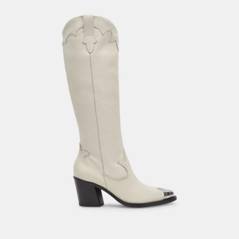 Dolce Vita Western Inspired | Tall Boots^KAMRYN BOOTS OFF WHITE LEATHER