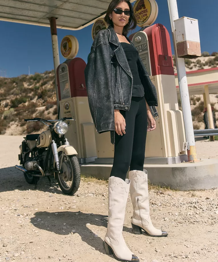 Dolce Vita Western Inspired | Tall Boots^KAMRYN BOOTS OFF WHITE LEATHER