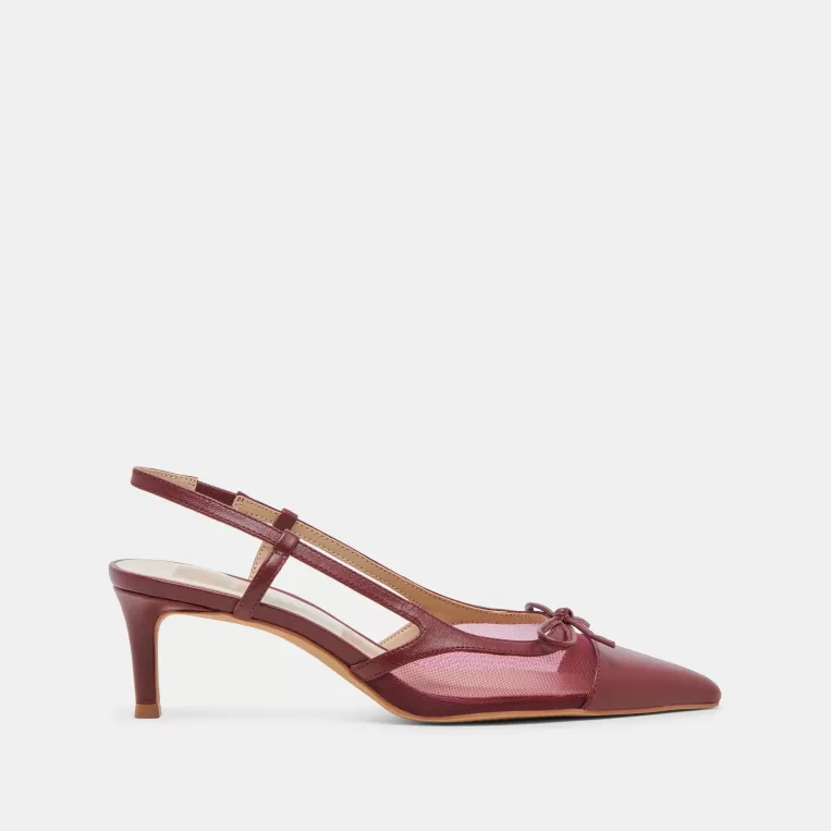 Dolce Vita Heels^KANDI HEELS MAROON MESH