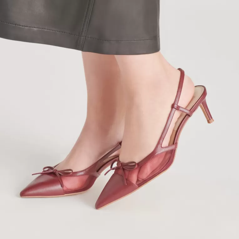 Dolce Vita Heels^KANDI HEELS MAROON MESH