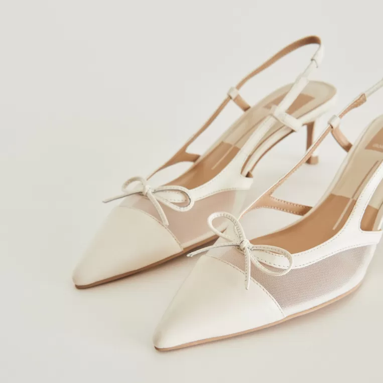 Dolce Vita Heels^KANDI HEELS WHITE MESH