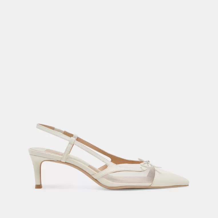Dolce Vita Heels^KANDI HEELS WHITE MESH
