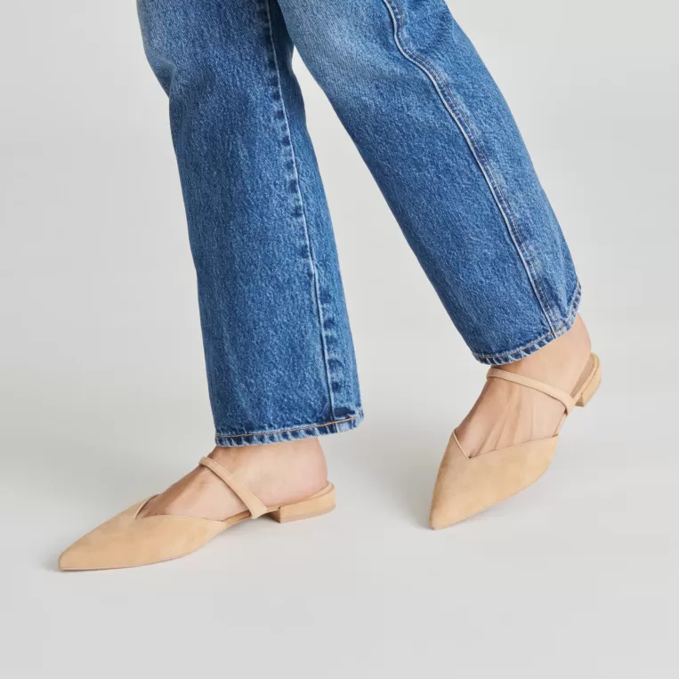 Dolce Vita Mules & Clogs | Flats & Loafers^KANIKA FLATS TAN SUEDE