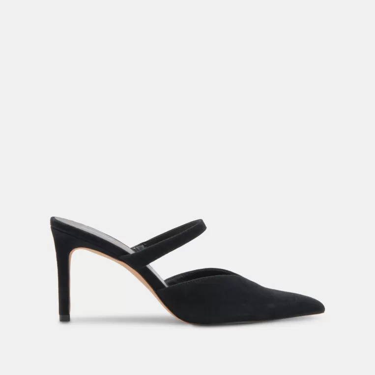 Dolce Vita Wide Widths | Mules & Clogs^KANIKA WIDE HEELS ONYX SUEDE