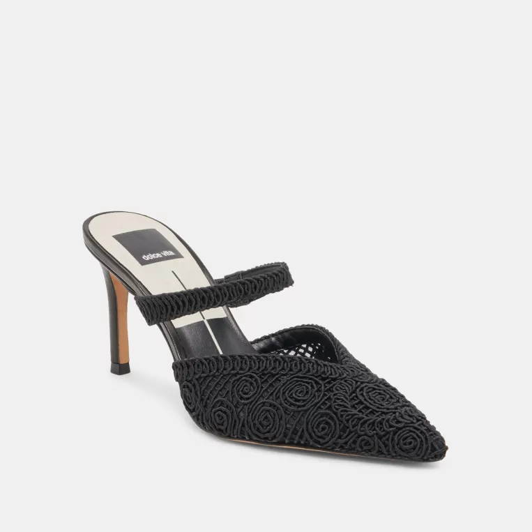 Dolce Vita Heels^KASSY HEELS ONYX MACRAME