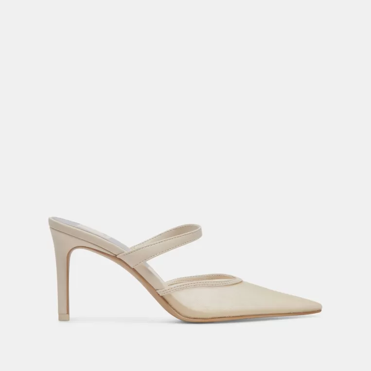 Dolce Vita Extended Sizing | Heels^KATIK HEELS IVORY MESH