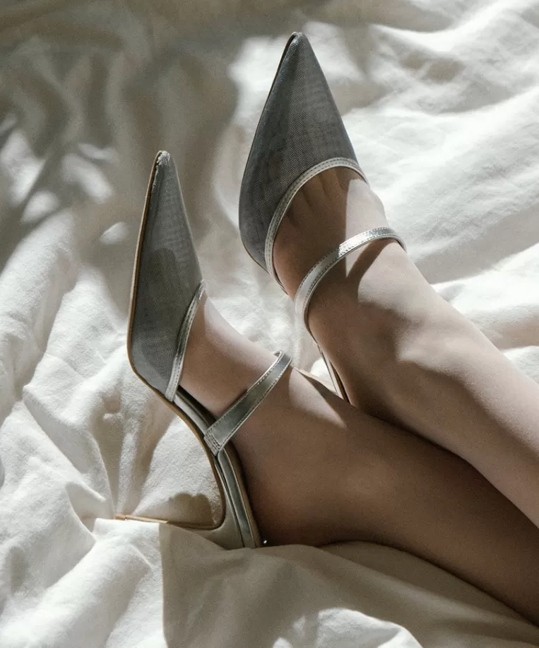 Dolce Vita Heels^KATIK HEELS SILVER MESH