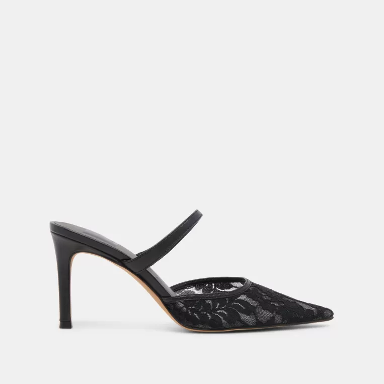 Dolce Vita Wide Widths | Heels^KATIK WIDE HEELS BLACK FLORAL LACE