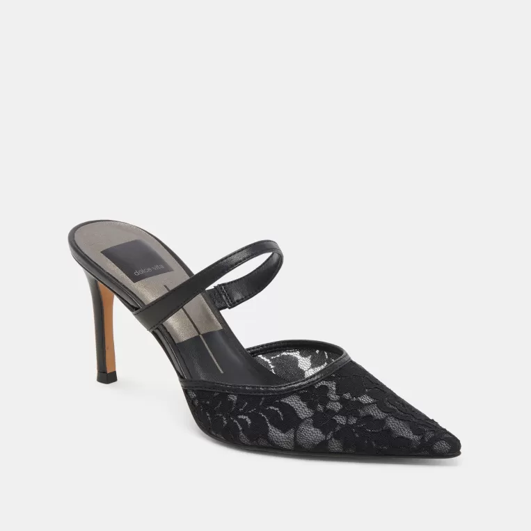 Dolce Vita Wide Widths | Heels^KATIK WIDE HEELS BLACK FLORAL LACE