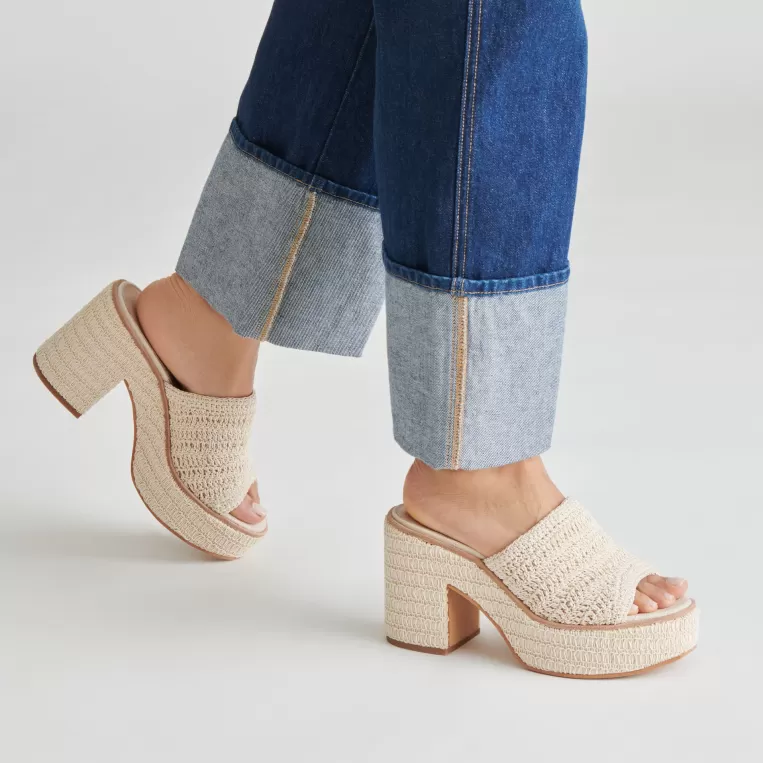 Dolce Vita Wedges | Sandals^LADIN HEELS IVORY WOVEN