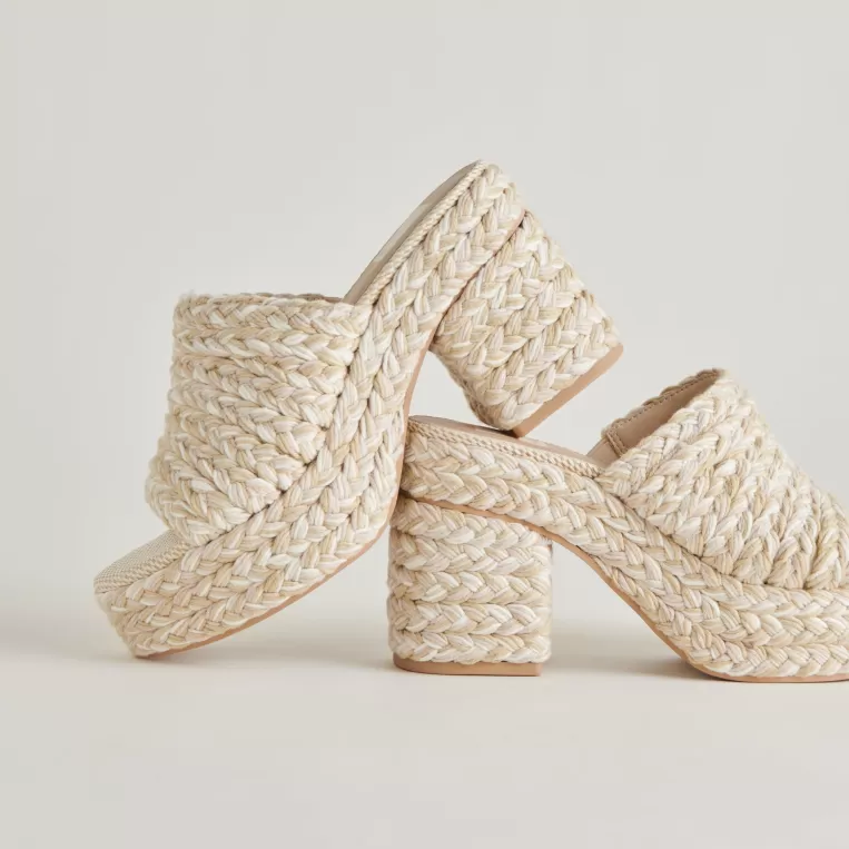 Dolce Vita Sandals | Heels^LADY HEELS IVORY MULTI WOVEN