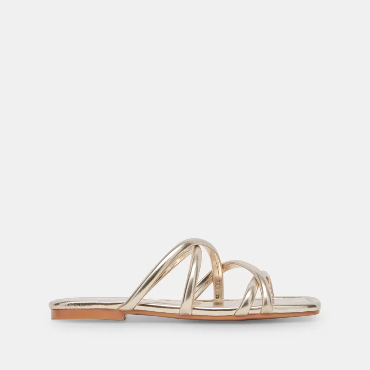 Dolce Vita Sandals^LANZA SANDALS LIGHT GOLD METALLIC STELLA