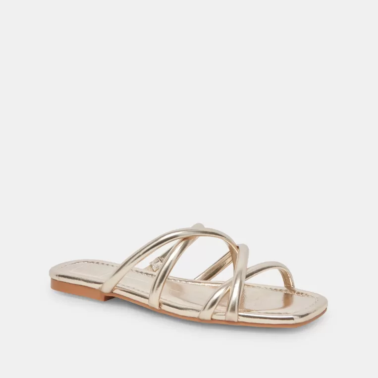 Dolce Vita Sandals^LANZA SANDALS LIGHT GOLD METALLIC STELLA