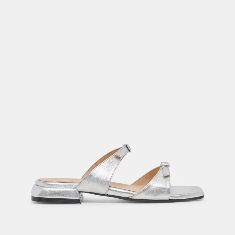 Dolce Vita Make It Metallic | Sandals^LAVERN SANDALS SILVER METALLIC LEATHER