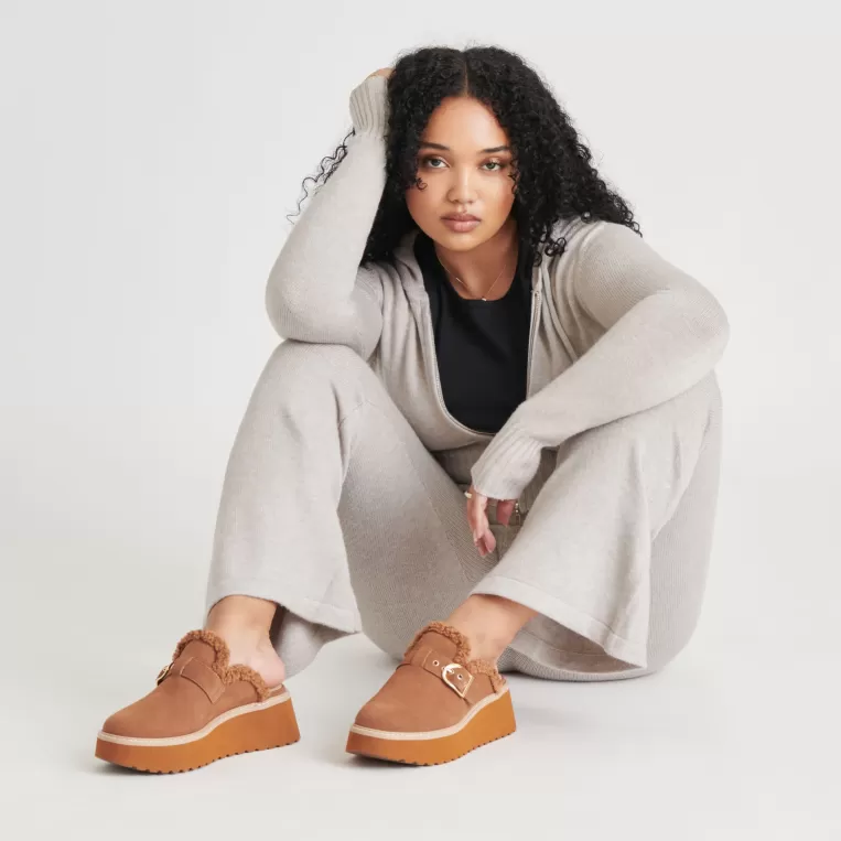 Dolce Vita Mules & Clogs | Flats & Loafers^LELANI PLUSH FLATS PECAN SUEDE