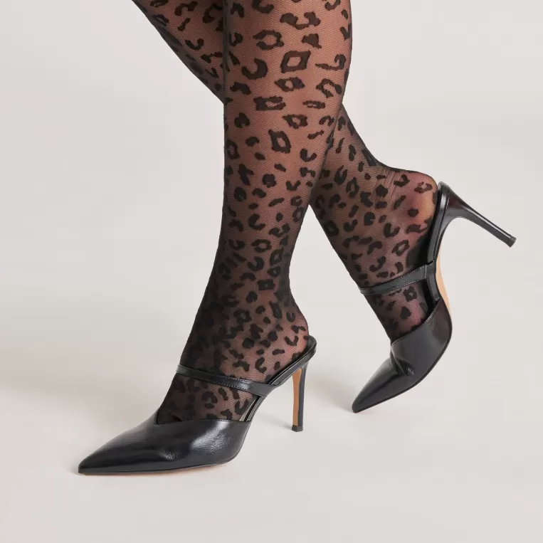 Dolce Vita Leopard^LEOPARD TIGHTS BLACK LEOPARD