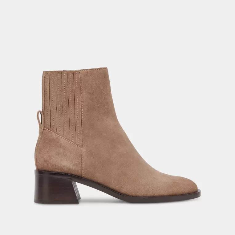 Dolce Vita Wide Widths^LINNY H2O WIDE BOOTS TRUFFLE SUEDE