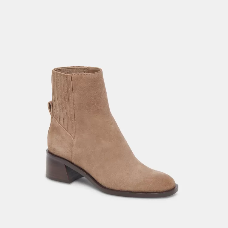 Dolce Vita Wide Widths^LINNY H2O WIDE BOOTS TRUFFLE SUEDE