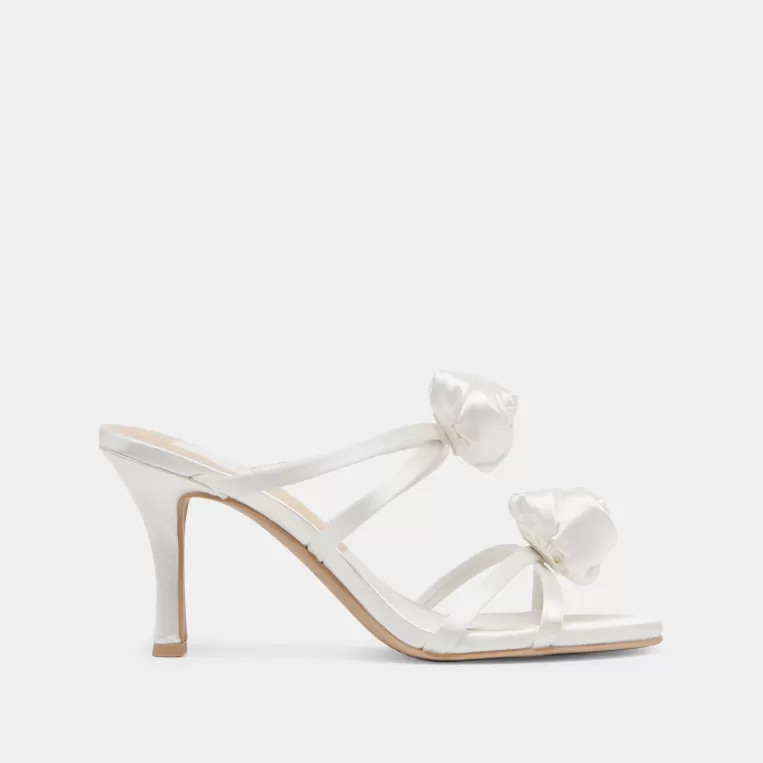 Dolce Vita Heels^LINZY HEELS TRUE WHITE SATIN