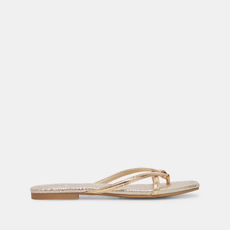 Dolce Vita Sandals^LUCCA SANDALS GOLD DISTRESSED STELLA