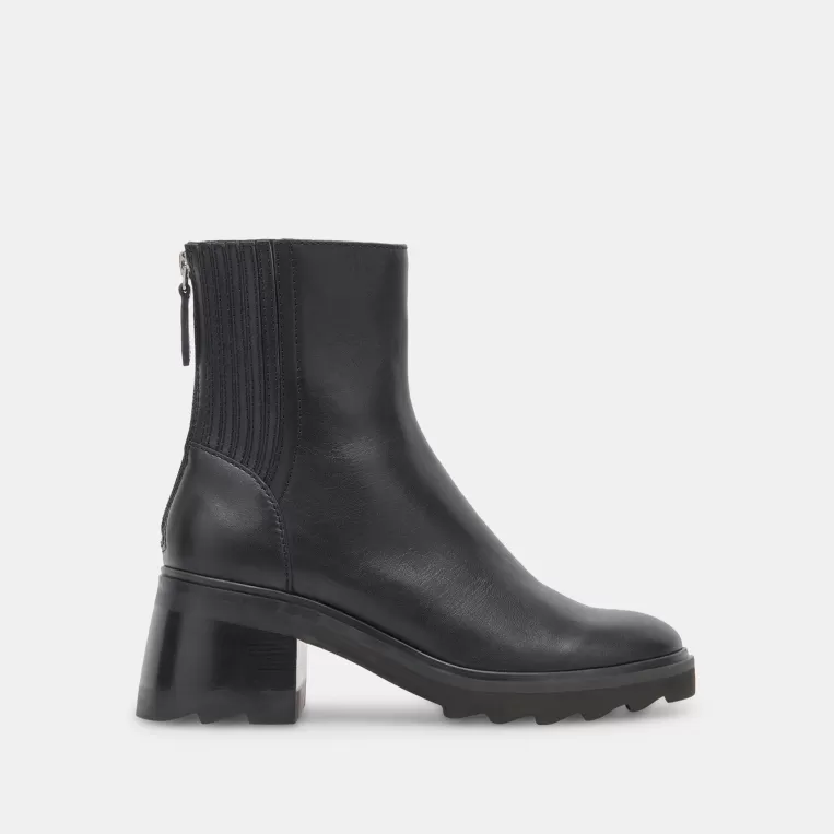 Dolce Vita Wide Widths^MARTEY H2O WIDE BOOTS BLACK LEATHER