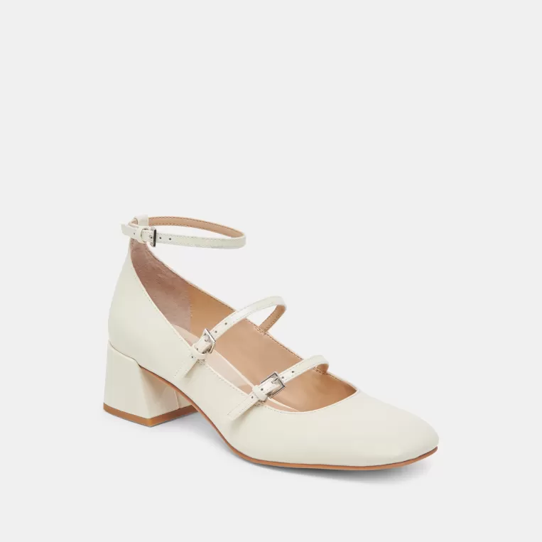 Dolce Vita Mary Janes | Heels^MEADOW HEELS WHITE PATENT LEATHER