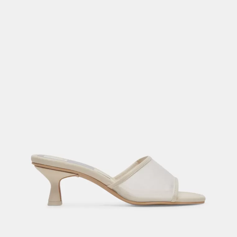 Dolce Vita Sandals | Heels^MEEZA HEELS IVORY MESH