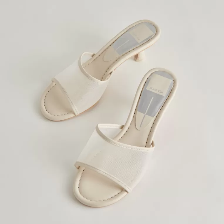 Dolce Vita Sandals | Heels^MEEZA HEELS IVORY MESH