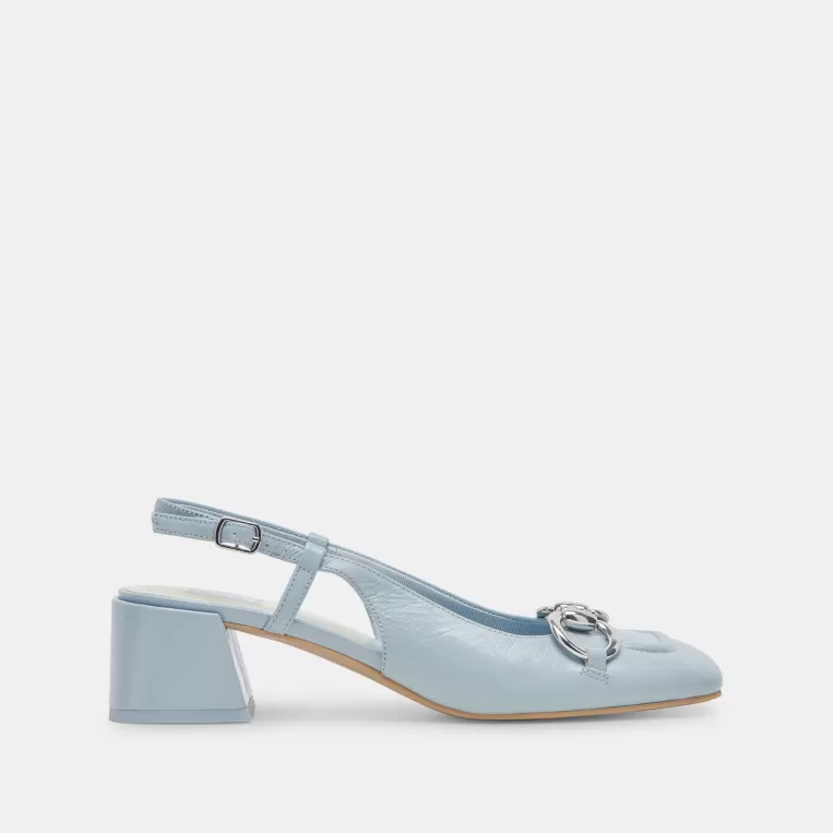 Dolce Vita Heels^MELLI HEELS SKY BLUE CRINKLE PATENT