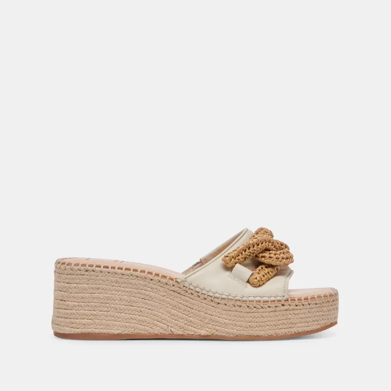 Dolce Vita Wedges | Sandals^NARNIA SANDALS IVORY LEATHER